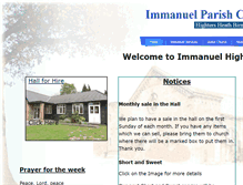 Tablet Screenshot of immanuelhightersheath.com